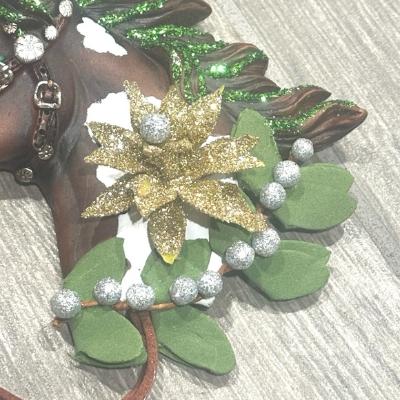 🎉HOST PICK!🎉Holiday Horses: “Wish” design. Decorated horse Christmas ornament - Picture 10 of 13